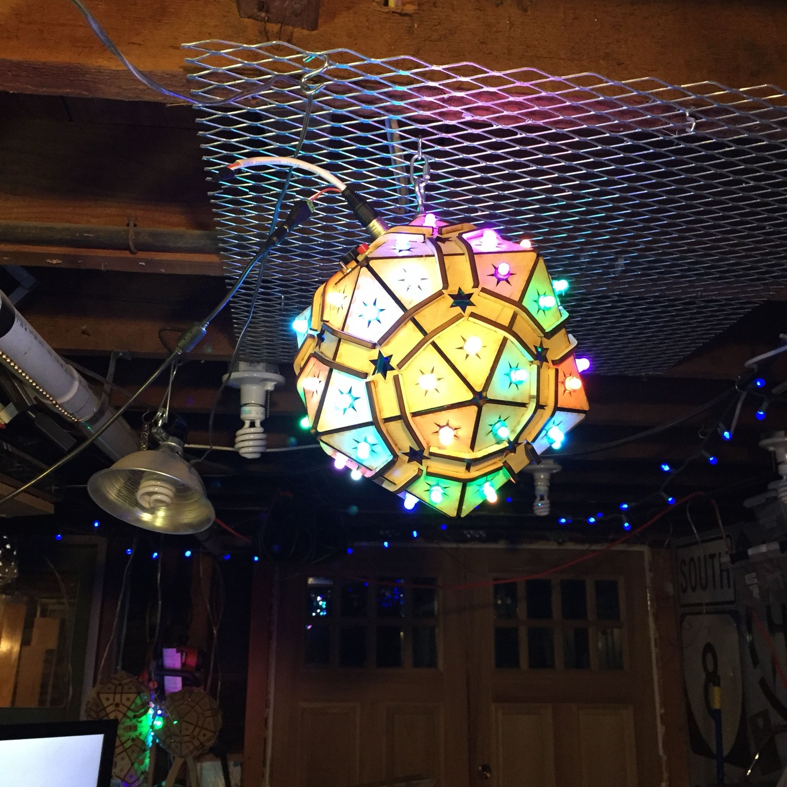 Triangle Light On